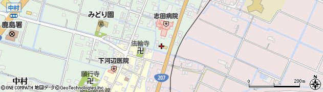 佐賀県鹿島市乙丸2157周辺の地図