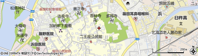 大分県臼杵市上塩田183周辺の地図