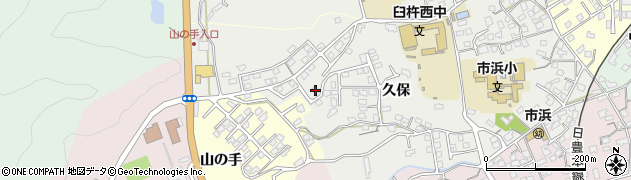 大分県臼杵市久保73周辺の地図