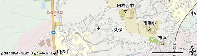 大分県臼杵市久保82周辺の地図