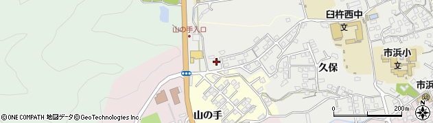 大分県臼杵市久保116周辺の地図