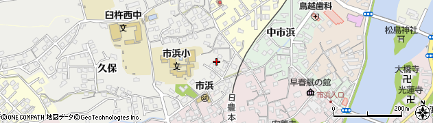 大分県臼杵市久保45周辺の地図