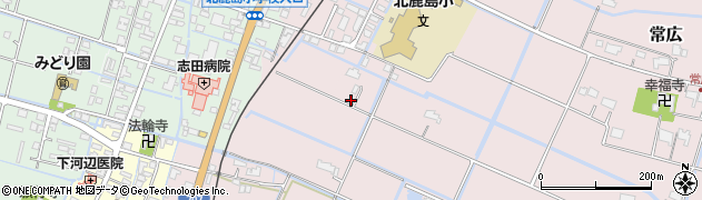 佐賀県鹿島市古城周辺の地図