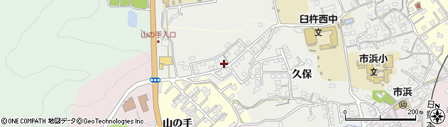 大分県臼杵市久保127周辺の地図