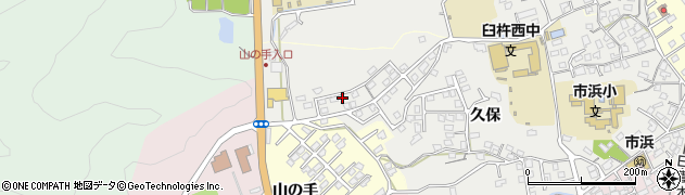 大分県臼杵市久保119周辺の地図