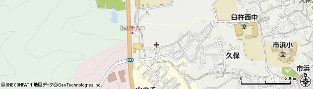 大分県臼杵市久保117周辺の地図