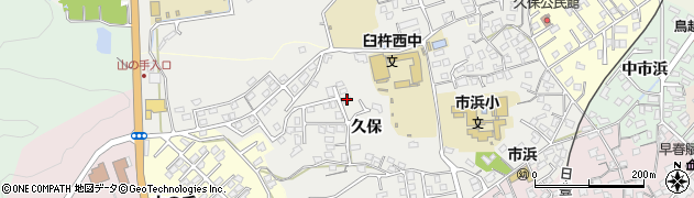 大分県臼杵市久保89周辺の地図