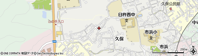 大分県臼杵市久保156周辺の地図
