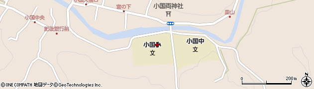 熊本県阿蘇郡小国町宮原174周辺の地図