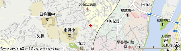 大分県臼杵市久保52周辺の地図