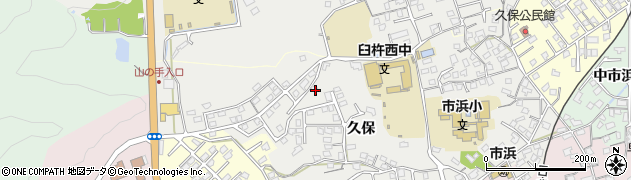 大分県臼杵市久保102周辺の地図