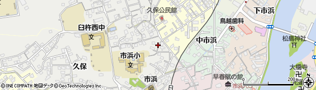 大分県臼杵市久保54周辺の地図