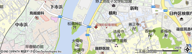 大分県臼杵市畳屋町周辺の地図