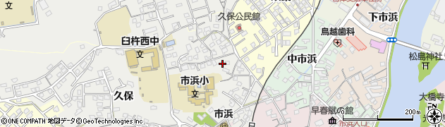 大分県臼杵市久保58周辺の地図