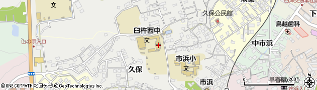 大分県臼杵市久保535周辺の地図