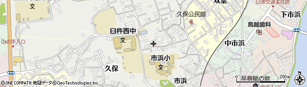 大分県臼杵市久保475周辺の地図