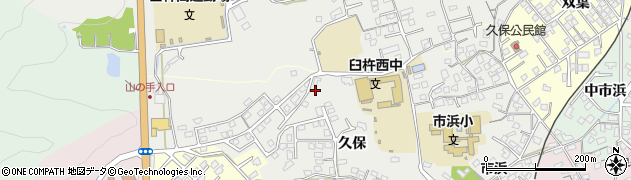 大分県臼杵市久保98周辺の地図