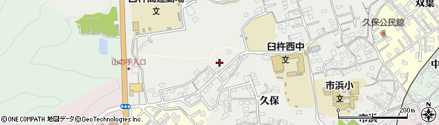 大分県臼杵市久保166周辺の地図