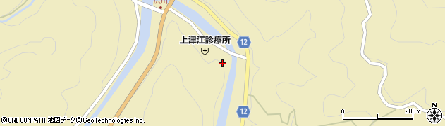 日田市社会福祉協議会　上津江支所周辺の地図