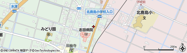 佐賀県鹿島市乙丸2115周辺の地図