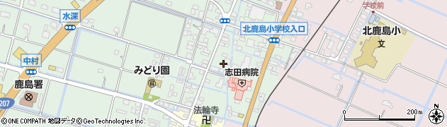 志田病院周辺の地図