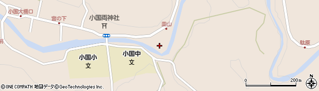 熊本県阿蘇郡小国町宮原1661周辺の地図