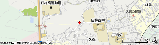 大分県臼杵市久保171周辺の地図