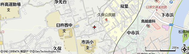 大分県臼杵市久保87周辺の地図