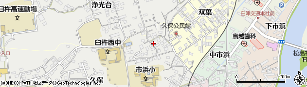 大分県臼杵市久保88周辺の地図
