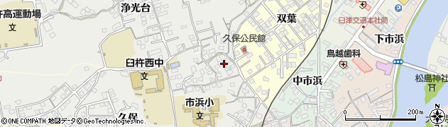 大分県臼杵市久保85周辺の地図