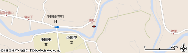 熊本県阿蘇郡小国町宮原1657周辺の地図