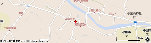 熊本県阿蘇郡小国町宮原1726周辺の地図
