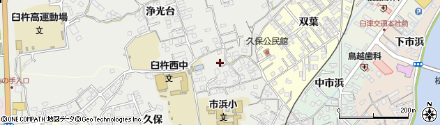 大分県臼杵市久保459周辺の地図