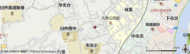 大分県臼杵市久保91周辺の地図