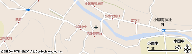 熊本県阿蘇郡小国町宮原120周辺の地図