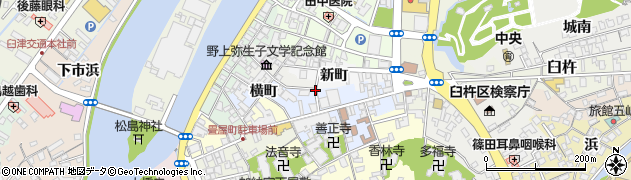 大分県臼杵市本町周辺の地図