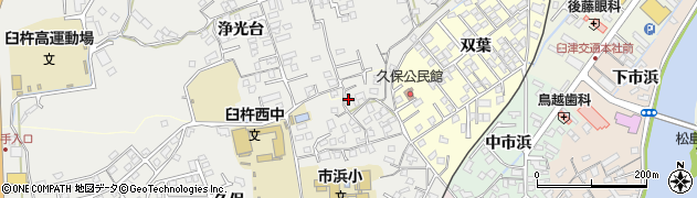 大分県臼杵市久保92周辺の地図