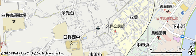 大分県臼杵市久保455周辺の地図