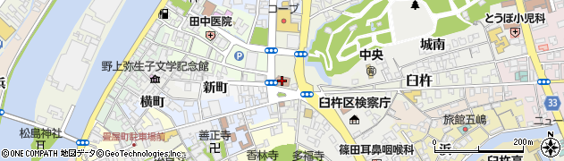 臼杵市観光交流プラザ周辺の地図