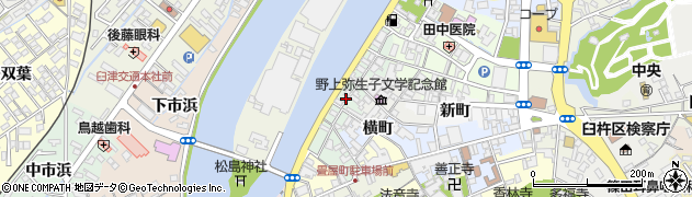 大分県臼杵市掛町周辺の地図
