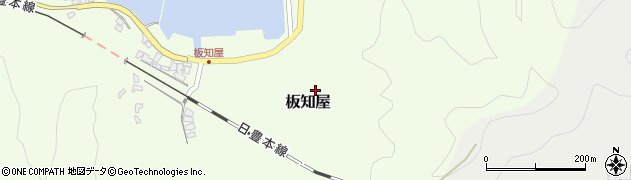 大分県臼杵市板知屋910周辺の地図