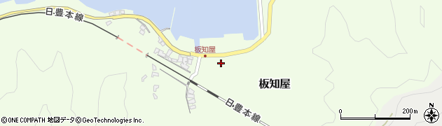 大分県臼杵市板知屋699周辺の地図