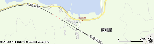 大分県臼杵市板知屋558周辺の地図