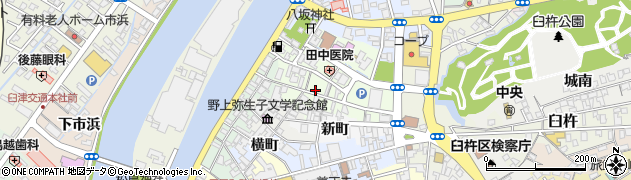 大分県臼杵市唐人町周辺の地図