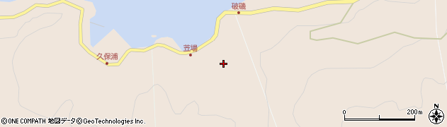 大分県臼杵市苙場周辺の地図