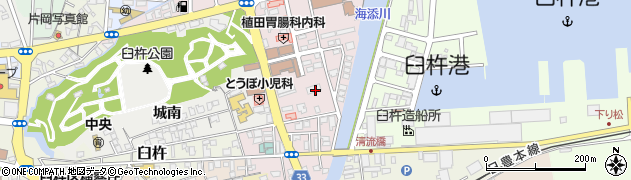 大分県臼杵市港町東周辺の地図