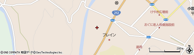 熊本県阿蘇郡小国町宮原1834周辺の地図