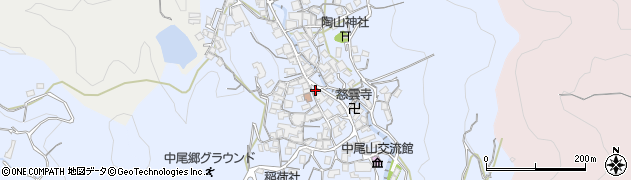 長崎県東彼杵郡波佐見町中尾郷周辺の地図