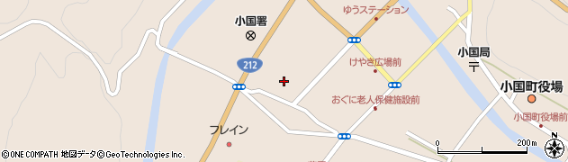 熊本県阿蘇郡小国町宮原1771周辺の地図