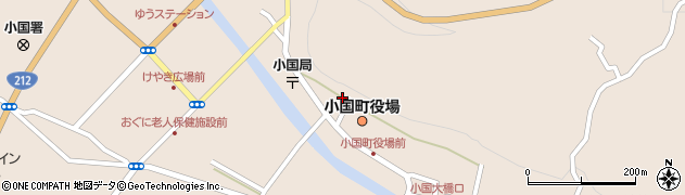 熊本県阿蘇郡小国町宮原1556周辺の地図